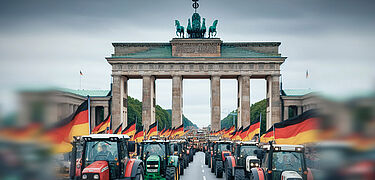 Solidarität mit den deutschen Bauern - Ampelregierung beenden, Neustart mit Neuwahlen